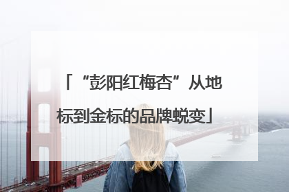 “彭阳红梅杏”从地标到金标的品牌蜕变