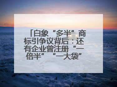 白象“多半”商标引争议背后：还有企业曾注册“一倍半”“一大袋”“1桶半”