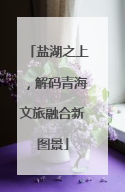 盐湖之上，解码青海文旅融合新图景