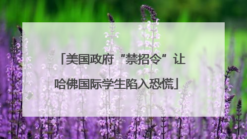 美国政府“禁招令”让哈佛国际学生陷入恐慌