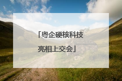 粤企硬核科技亮相上交会