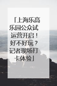 上海乐高乐园公众试运营开启！好不好玩？记者现场打卡体验