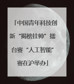中国青年科技创新“揭榜挂帅”擂台赛“人工智能”赛在沪举办