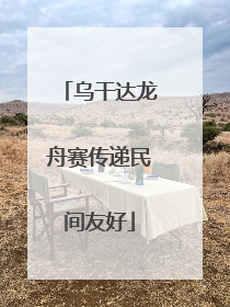 乌干达龙舟赛传递民间友好
