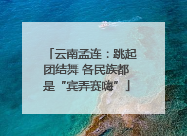 云南孟连：跳起团结舞 各民族都是“宾弄赛嗨”