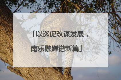 以巡促改谋发展，南乐融媒谱新篇