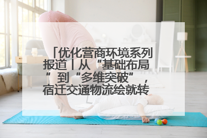 优化营商环境系列报道丨从“基础布局”到“多维突破”，宿迁交通物流绘就转型增效新画卷
