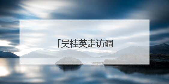 吴桂英走访调研重点企业