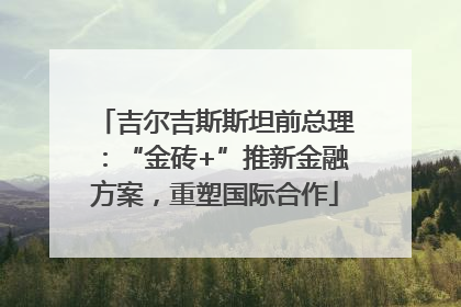 吉尔吉斯斯坦前总理：“金砖+”推新金融方案，重塑国际合作