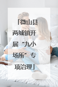 微山县两城镇开展“九小场所”专项治理