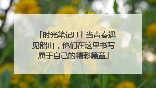 时光笔记⑪丨当青春遇见韶山，他们在这里书写属于自己的精彩篇章