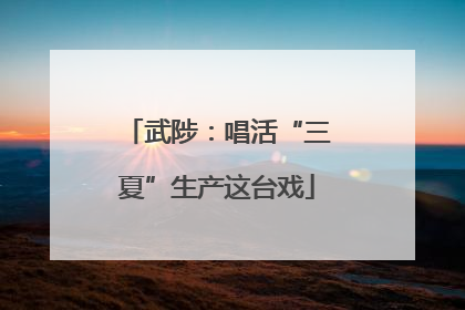 武陟：唱活“三夏”生产这台戏
