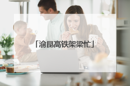 渝昆高铁架梁忙