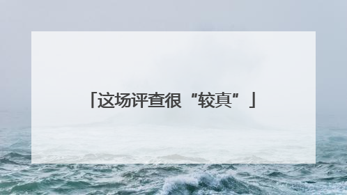 这场评查很“较真”