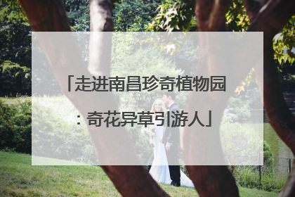走进南昌珍奇植物园：奇花异草引游人