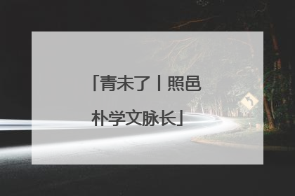 青未了丨照邑朴学文脉长