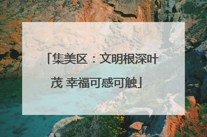 集美区：文明根深叶茂 幸福可感可触