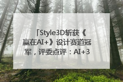 Style3D斩获《赢在AI+》设计赛道冠军，评委点评：AI+3D技术世界第一